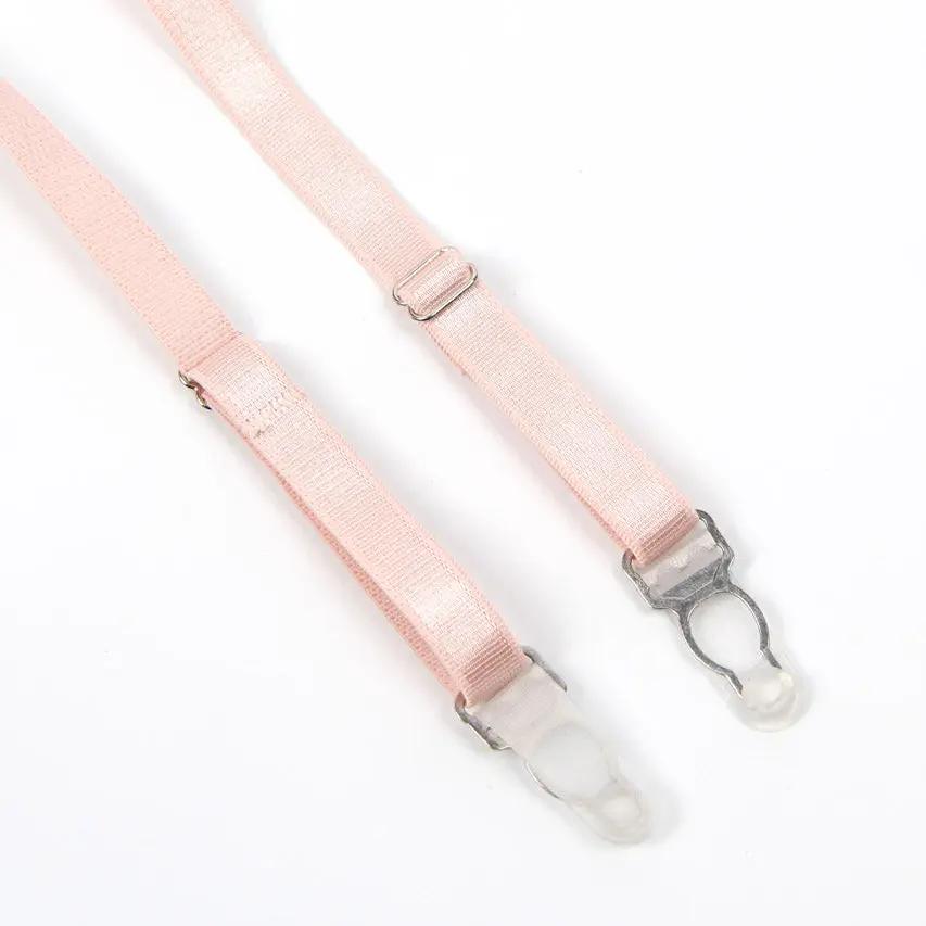 Feather Lace Chain Lingerie Bra Set 3wishes.com